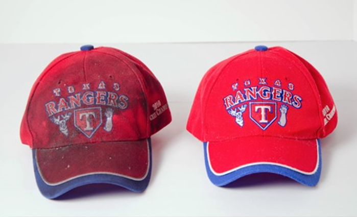 Baseball cap restoration