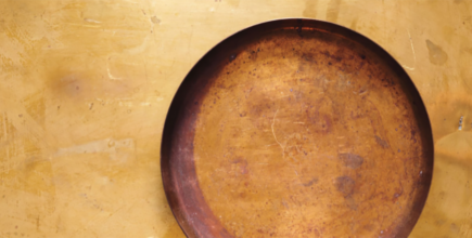 bronze pan