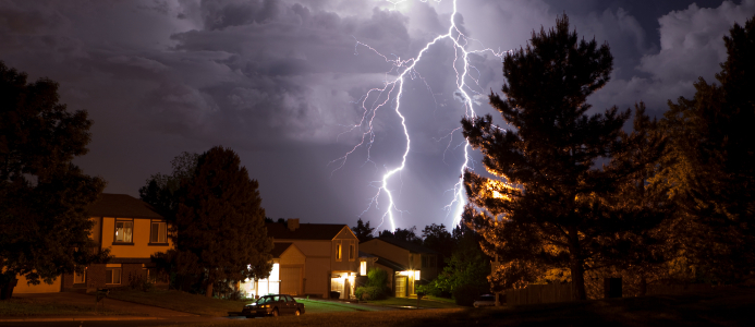 lightning strike